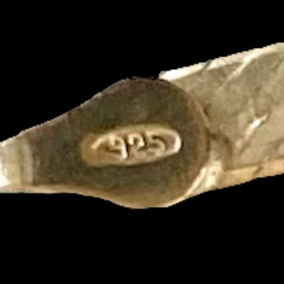 RG# Italian Classic Sterling 925 Silver Herringbone Bracelet - Picture 8 of 8